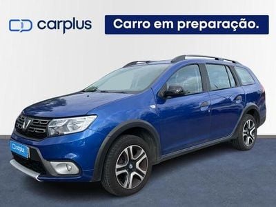 Azul Usado 2020 Dacia Logan MCV | € 12.500 (Preço justo)