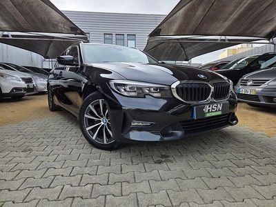 Preto Usado 2021 BMW 320 Sport Line Carrinha | € 26.900 (Preço justo)