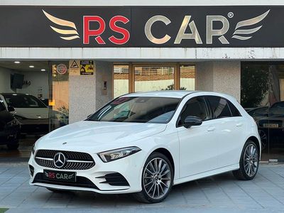 Branco Usado 2021 Mercedes A250 AMG line | € 32.250 (Preço justo)
