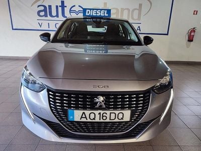 Cinza Usado 2022 Peugeot 208 Active Citadino | € 13.500 (Bom preço)