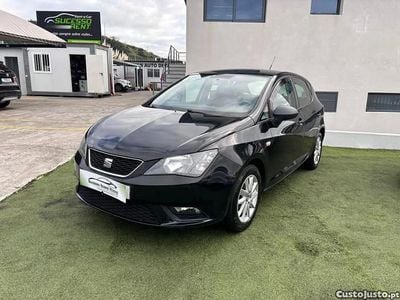 Preto Usado 2016 Seat Ibiza Reference Citadino | € 10.490 (Preço justo)