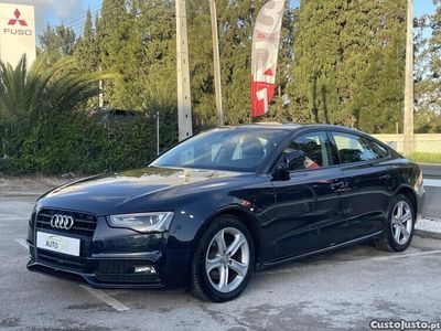 Usado Audi A5 S-Line 150 HP (110 kW) 2016 Azul Coupé