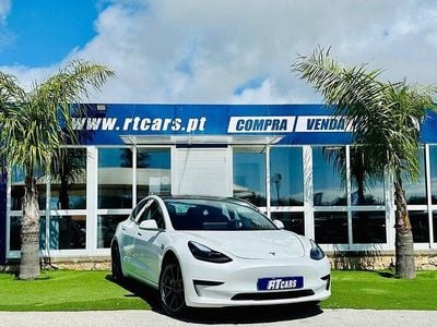 Branco Usado 2021 Tesla Model 3 Standard Range Sedan | € 25.980 (Preço justo)