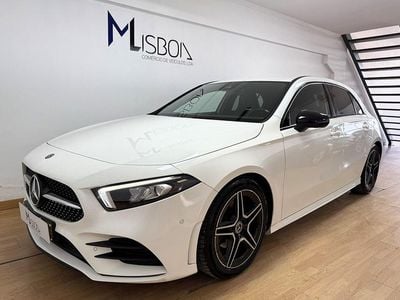 Usado Mercedes A180 AMG line 116 HP (85 kW) 2018 Branco