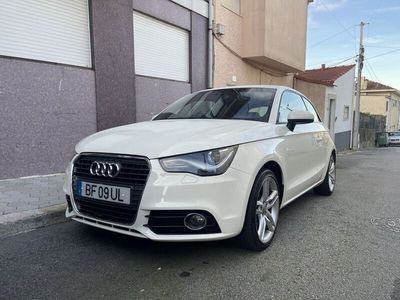 usado Audi A1 1.6 tdi 105cv versão sline exterior e interior