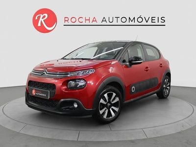 Vermelho Usado 2018 Citroën C3 Feel | € 10.490 (Preço justo)