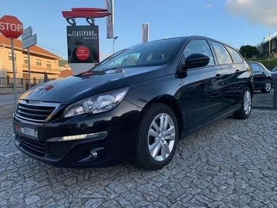 Preto Usado 2017 Peugeot 308 SW Style Carrinha | € 12.900 (Preço justo)