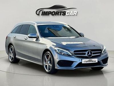 Cinza Usado 2015 Mercedes C250 AMG line Carrinha | € 23.900