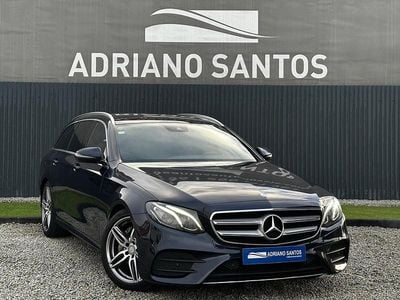 Azul Usado 2016 Mercedes E220 AMG Carrinha | € 23.900