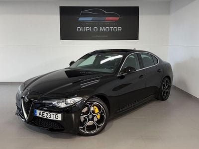 Preto Usado 2020 Alfa Romeo Giulia Super Sedan | € 31.950 (Preço elevado)