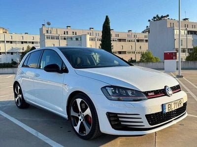 Branco Usado 2014 VW Golf VII GTI | € 23.000 (Preço justo)