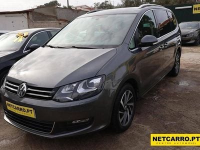 Usado VW Sharan 150 HP (110 kW) 2017 Cinzento Monovolume