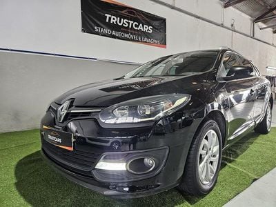 Preto Usado 2015 Renault Mégane GrandTour LIMITED Carrinha | € 5.200 (Bom preço)
