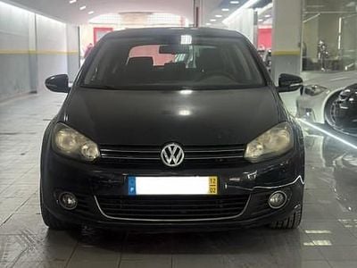 Usado VW Golf VI 105 HP (77 kW) 2012 Preto Citadino