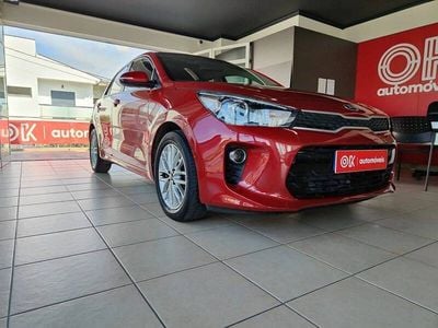 Usado Kia Rio EX 100 HP (73 kW) 2019 Vermelho Citadino
