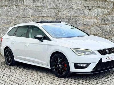 Branco Usado 2015 Seat Leon ST Carrinha | € 18.990 (Preço elevado)
