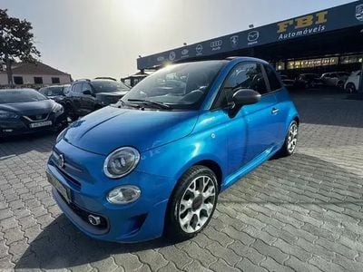 Usado Fiat 500C Sport 69 HP (50 kW) 2021 Azul Cabrios