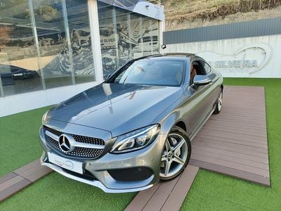 Cinza Usado 2016 Mercedes C250 Coupé | € 28.990