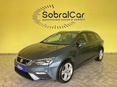 Usado Seat Leon ST 115 HP (84 kW) 2020 Cinzento Carrinha