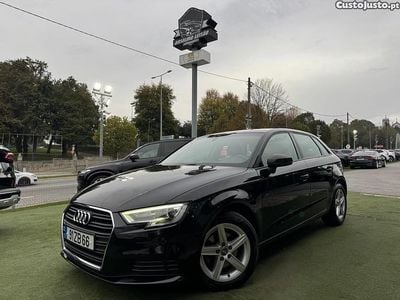 Usado Audi A3 Sportback 116 HP (85 kW) 2019 Preto Citadino