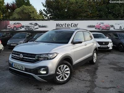 Cinza Usado 2022 VW T-Cross Life SUV | € 14.900 (Bom preço)