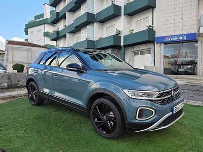 Azul Usado 2024 VW T-Roc Style SUV | € 26.950 (Preço elevado)