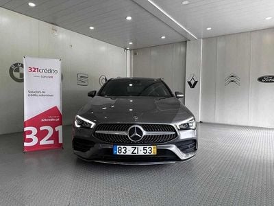 Usado Mercedes CLA180 116 HP (85 kW) 2019 Cinzento Sedan