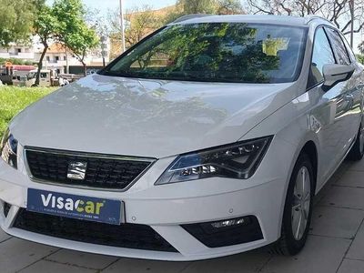 Usado Seat Leon ST 116 HP (85 kW) 2020 Branco Carrinha