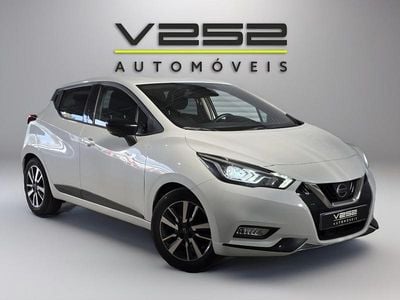 Usado Nissan Micra 90 HP (66 kW) 2018 Branco Citadino