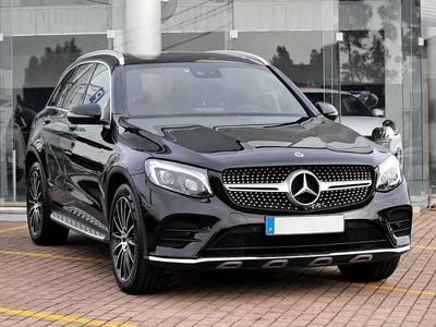 Usado Mercedes GLC250 AMG line 204 HP (150 kW) 2017 Preto Coupé