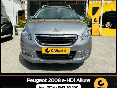 Usado Peugeot 2008 Allure 92 HP (67 kW) 2014 Cinzento SUV