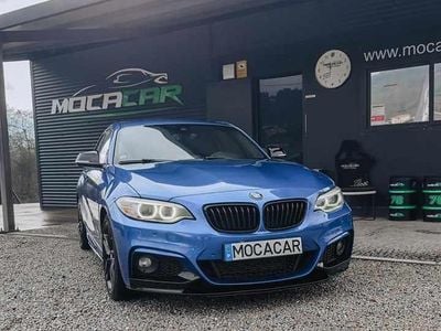 Azul Usado 2015 BMW 220 Coupé | € 21.900 (Preço justo)
