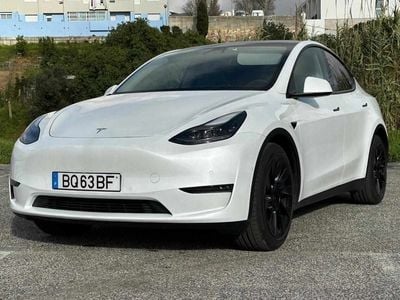 Usado Tesla Model Y Long Range AWD 378 kW (514 HP) 2021 Branco SUV