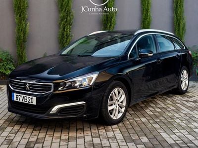 Preto Usado 2015 Peugeot 508 Active Sedan | € 8.500 (Bom preço)