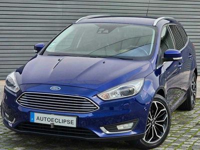 Usado Ford Focus Titanium 120 HP (88 kW) 2016 Azul Carrinha