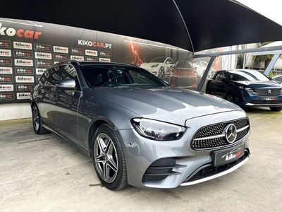 Usado Mercedes E300 AMG line 306 HP (225 kW) 2022 Cinza Carrinha