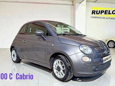Usado Fiat 500C Pop 69 HP (50 kW) 2011 Cinzento Cabrios