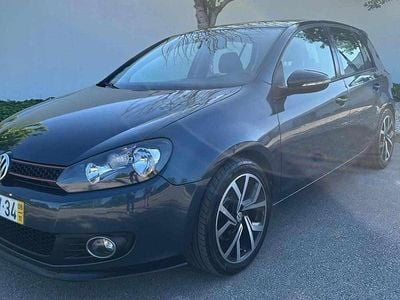 Usado VW Golf VI 131 HP (96 kW) 2008 Azul Citadino