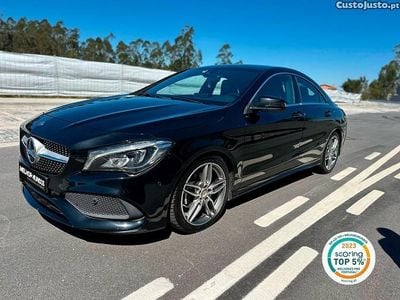 Usado Mercedes CLA180 AMG line 109 HP (80 kW) 2017 Preto Sedan