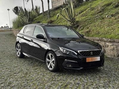 Preto Usado 2019 Peugeot 308 | € 13.950 (Preço justo)
