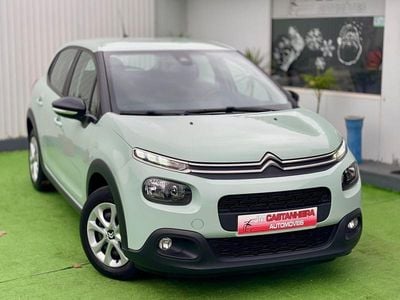 Verde Usado 2020 Citroën C3 Feel | € 12.900 (Preço justo)