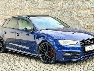 Usado Audi A3 S-Line 110 HP (80 kW) 2014 Azul Carrinha