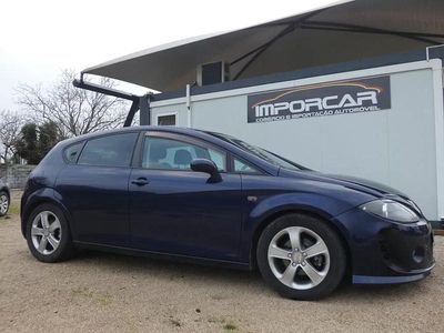 Usado Seat Leon Sport 105 HP (77 kW) 2008 Azul Citadino