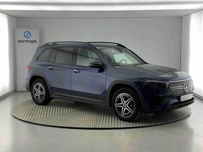 Azul Usado 2023 Mercedes EQB350 AMG line SUV | € 44.990 (Preço justo)