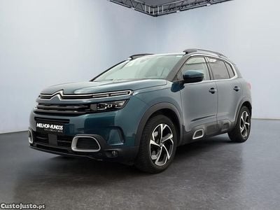 Azul Usado 2021 Citroën C5 Aircross PureTech SUV | € 17.500 (Preço justo)