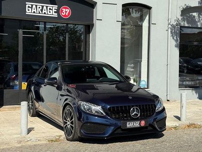 Azul Usado 2018 Mercedes C220 AMG line Sedan | € 30.990