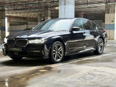 Azul Usado 2018 BMW 740 iPerformance Sedan | € 44.900