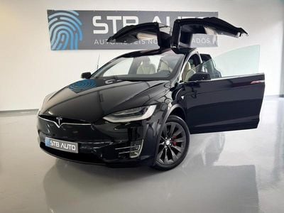 Preto Usado 2020 Tesla Model X Long Range AWD SUV | € 46.890
