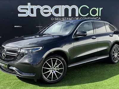Usado Mercedes EQC400 AMG line 300 kW (408 HP) 2020 Cinza SUV
