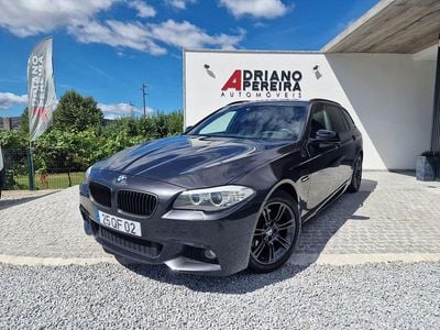 Cinza Usado 2013 BMW 520 Comfort Edition Carrinha | € 16.990 (Preço elevado)